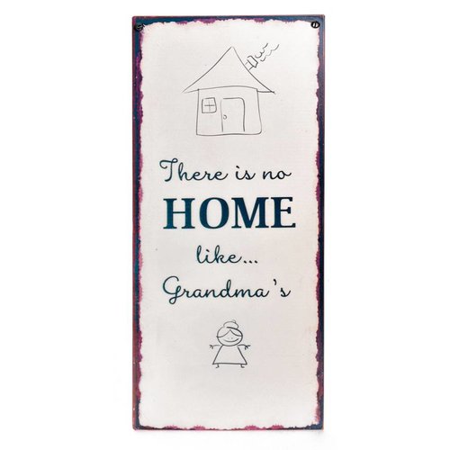 Metalen tekstbord Grandma Metalen tekstbord Grandma