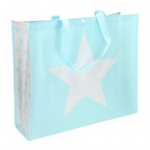 Shopper ster turquoise Shopper ster turquoise