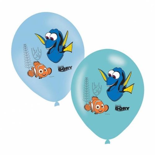 Finding Dory en Nemo ballonnen (gekleurd) Finding Dory en Nemo ballonnen (gekleurd)