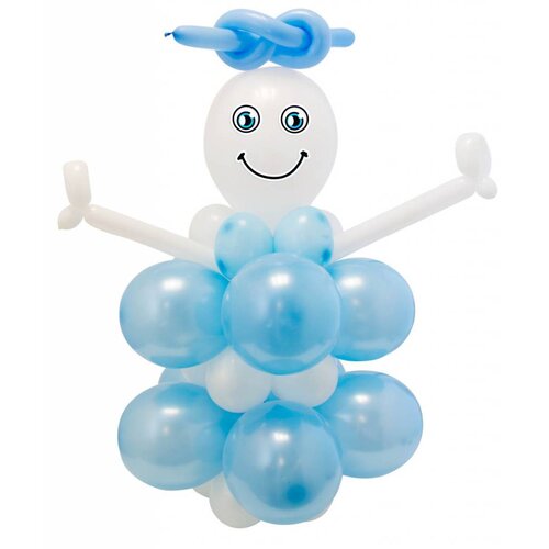 Geboorte ballon decoratie jongen (ballon pakket) Geboorte ballon decoratie jongen (ballon pakket)