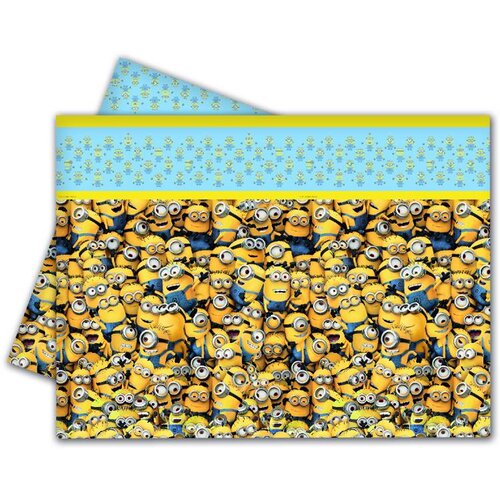 Minions feestartikelen: tafelkleed Minions feestartikelen: tafelkleed