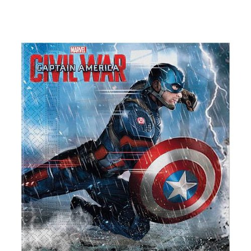 Captain America Civil War servetten Captain America Civil War servetten