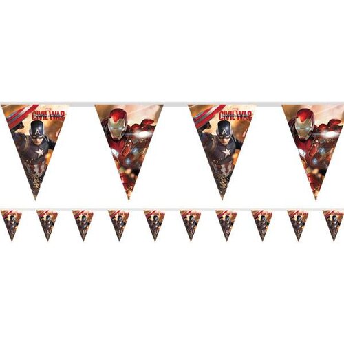 Captain America Civil War slinger (vlaggenlijn) Captain America Civil War slinger (vlaggenlijn)