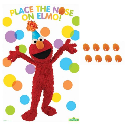 Elmo feestspel voor kinderfeestjes Elmo feestspel voor kinderfeestjes