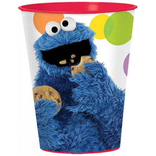 Sesamstraat Koekiemonster & Elmo beker Sesamstraat Koekiemonster & Elmo beker
