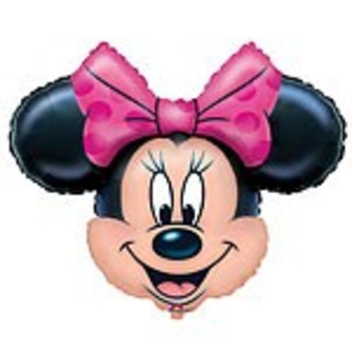 Minnie mouse versiering folie ballon (vorm van Minnie) Minnie mouse versiering folie ballon (vorm van Minnie)