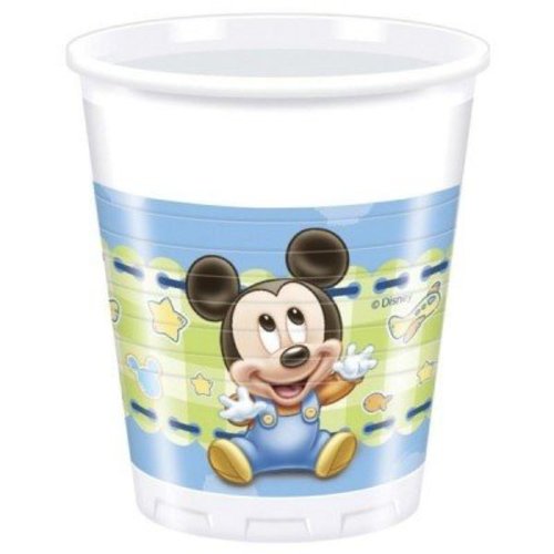 Mickey mouse 1e verjaardag bekers Mickey mouse 1e verjaardag bekers