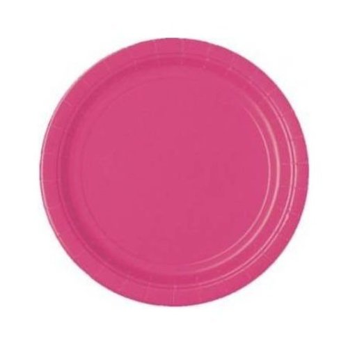 Bord 23 cm 16 stuks knal roze Bord 23 cm 16 stuks knal roze