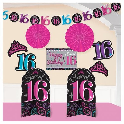 sweet 16 versiering feestpakket sweet 16 versiering feestpakket