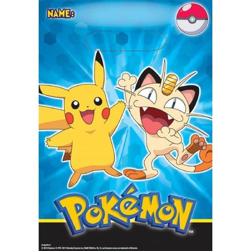 pokemon feestartikelen uitdeelzakjes pokemon feestartikelen uitdeelzakjes
