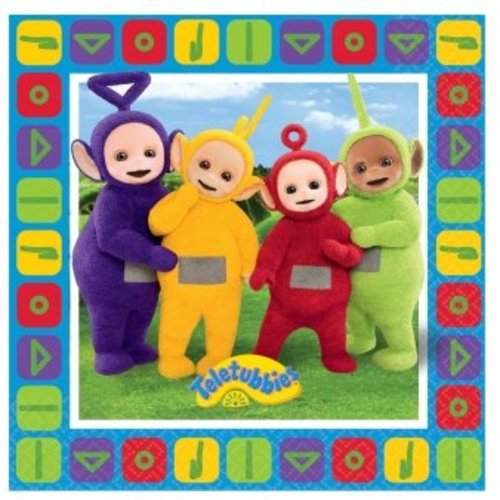 Teletubbies servetten Teletubbies servetten