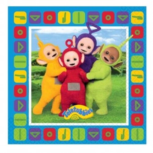 Teletubbies servetten klein Teletubbies servetten klein