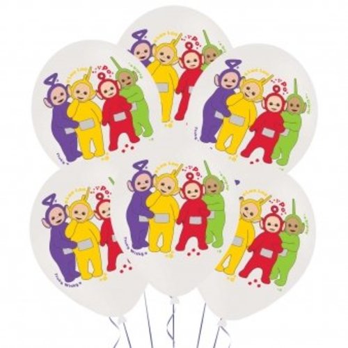 Teletubbies latex ballonnen Teletubbies latex ballonnen