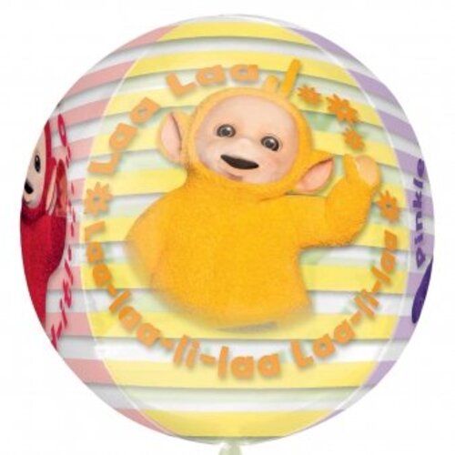 Teletubbies ronde ballon, 4 zijdig Teletubbies ronde ballon, 4 zijdig