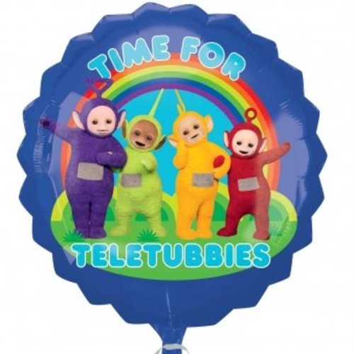 Teletubbies blauwe folie ballon Teletubbies blauwe folie ballon