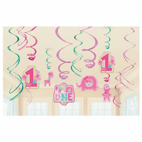 hangdecoratie fun to be one (safari) meisje hangdecoratie fun to be one (safari) meisje