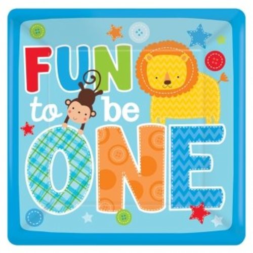 vierkante fun to be one borden (safari) jongen vierkante fun to be one borden (safari) jongen