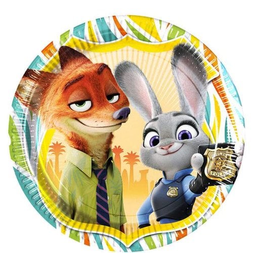 Zootropolis feestartikelen borden Zootropolis feestartikelen borden
