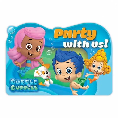 Bubble Guppies uitnodigingen Bubble Guppies uitnodigingen