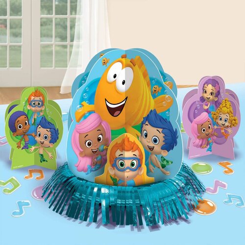 Bubble Guppies tafeldecoratie 3 stuks Bubble Guppies tafeldecoratie 3 stuks