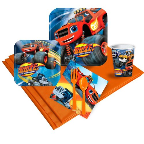 Blaze en de monster wielen feestpakket (tafel) Blaze en de monster wielen feestpakket (tafel)