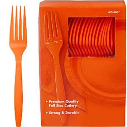 oranje plastic vorken per stuk oranje plastic vorken per stuk
