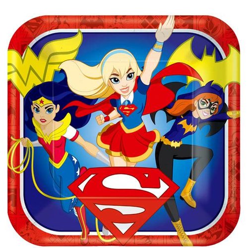 DC Super Hero Girls borden groot DC Super Hero Girls borden groot