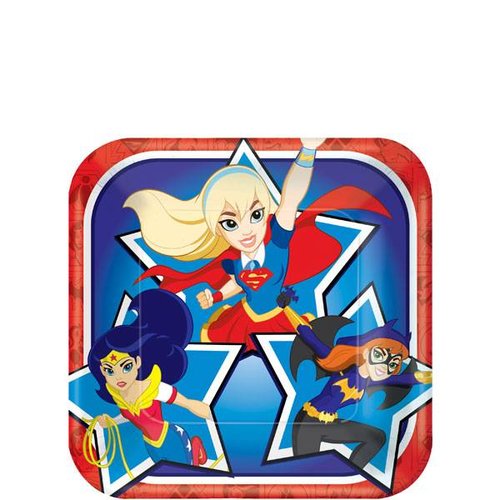 DC Super Hero Girls gebaksborden DC Super Hero Girls gebaksborden