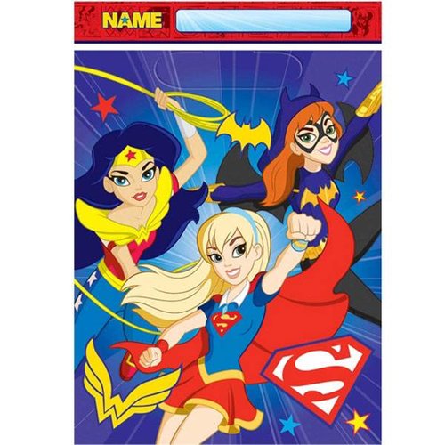 DC Super Hero Girls feestzakjes DC Super Hero Girls feestzakjes