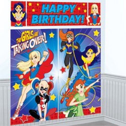 DC Super Hero Girls mega poster (5 delig) DC Super Hero Girls mega poster (5 delig)