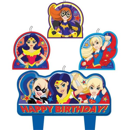 DC Super Hero Girls kaarsen DC Super Hero Girls kaarsen