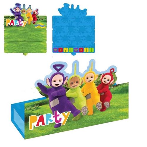Teletubbies uitnodigingen Teletubbies uitnodigingen
