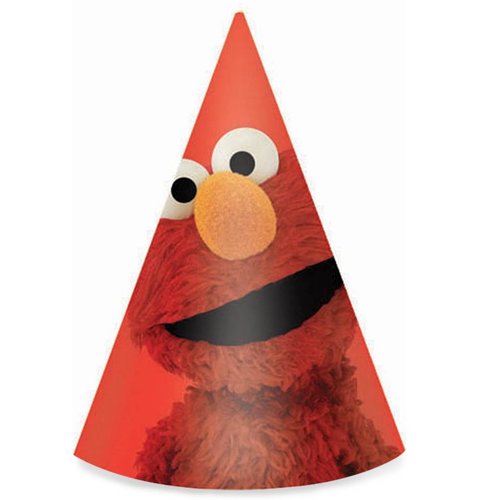 feesthoedjes Elmo / Sesamstraat feesthoedjes Elmo / Sesamstraat