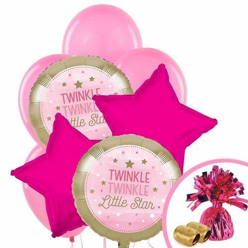 Twinkle Twinkle Little Star pink balloon pack Twinkle Twinkle Little Star pink balloon pack
