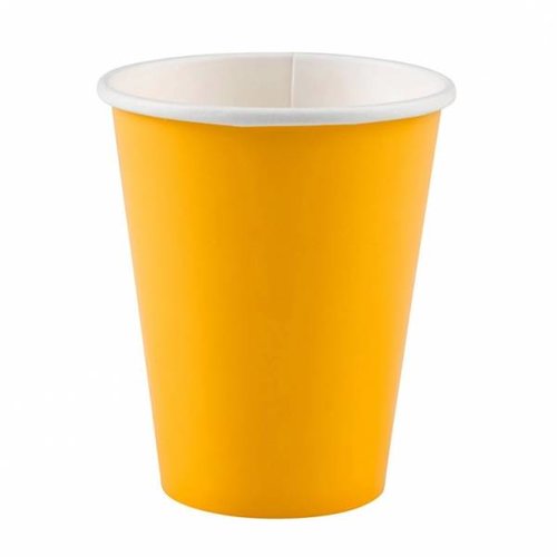 bekers, geel bekers, geel