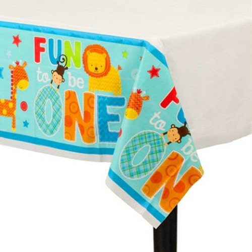 fun to be one tafelkleed (safari) jongen fun to be one tafelkleed (safari) jongen