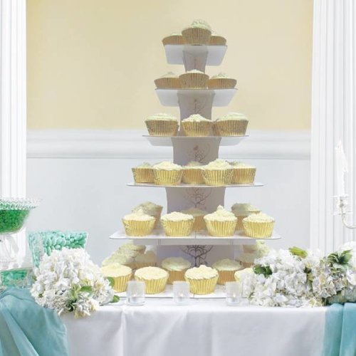 Cupcake houder voor een bruiloft Cupcake houder voor een bruiloft