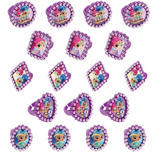 Shimmer & Shine uitdeelcadeautjes ringen Shimmer & Shine uitdeelcadeautjes ringen