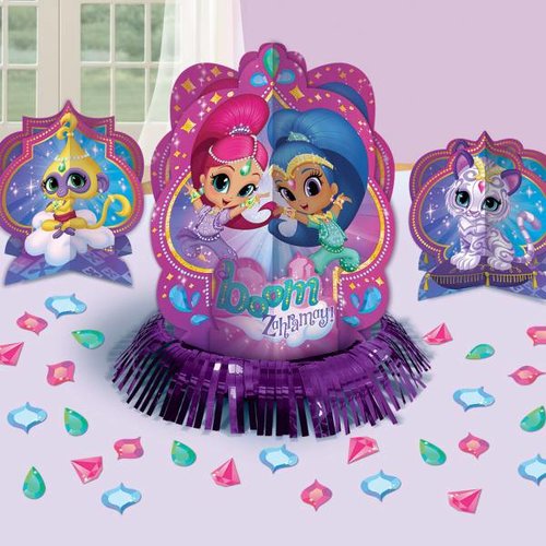 Shimmer en Shine feestartikelen decoratie set Shimmer en Shine feestartikelen decoratie set