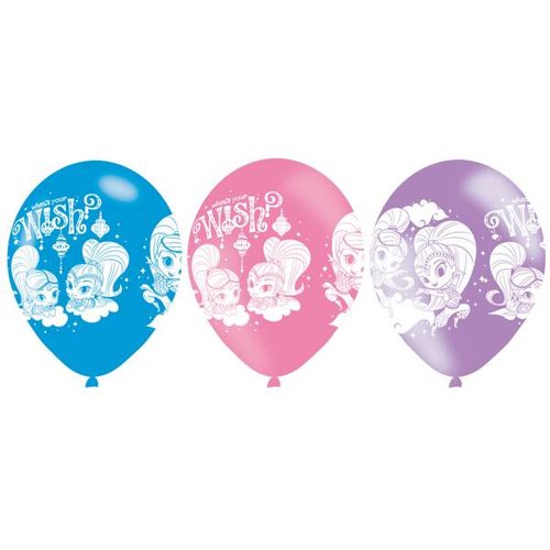 Shimmer & Shine latex ballonnen Shimmer & Shine latex ballonnen