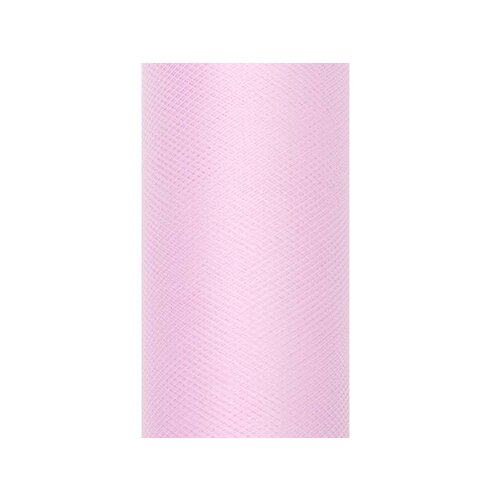 Luxe tule baby roze op rol Luxe tule baby roze op rol