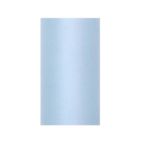 Luxe tule baby blauw op rol Luxe tule baby blauw op rol