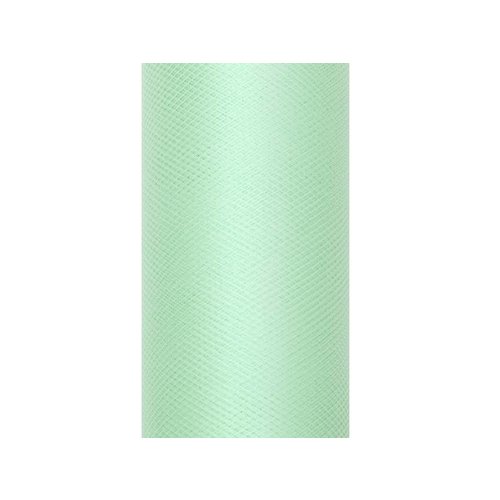 Luxe tule pastel groen op rol Luxe tule pastel groen op rol