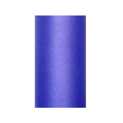 Luxe tule blauw op rol Luxe tule blauw op rol