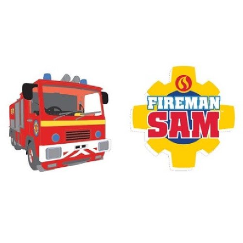 Uitdeelcadeautjes brandweerman Sam, 8 x gum Uitdeelcadeautjes brandweerman Sam, 8 x gum