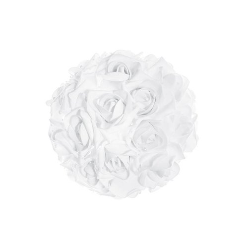 autoversiering bruiloft boeket rozen met parels wit 30cm. autoversiering bruiloft boeket rozen met parels wit 30cm.
