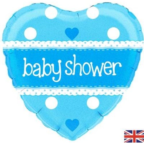 babyshower versiering folie ballon blauw babyshower versiering folie ballon blauw