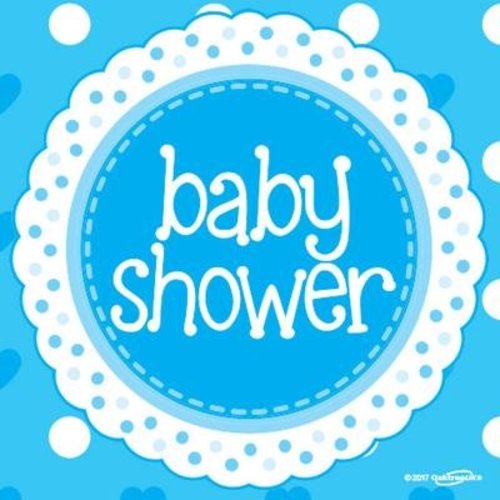 babyshower versiering servetten blauw babyshower versiering servetten blauw