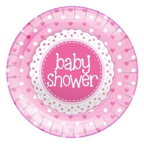 babyshower versiering borden roze babyshower versiering borden roze