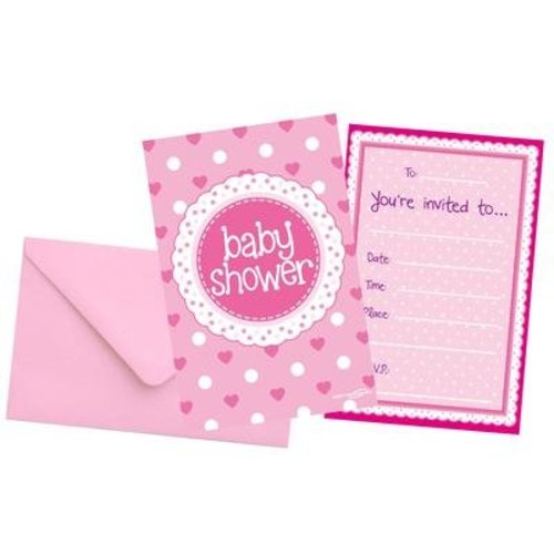 babyshower versiering uitnodigingen roze babyshower versiering uitnodigingen roze